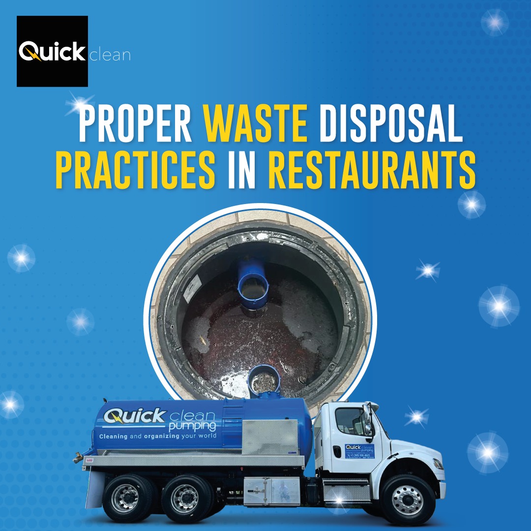 proper waste disposal practices in grease traps cleaning