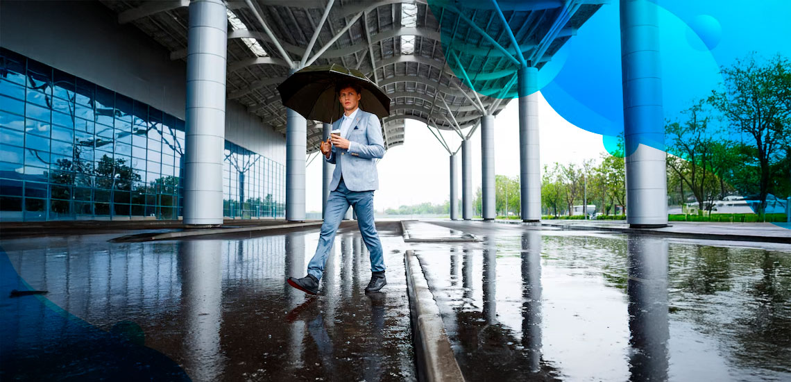 The impact of heavy rainfall on drainage systems